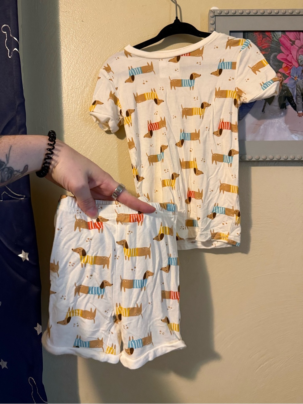 Soft Bamboo Dachshund Pajamas